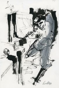 1983 Artist at Piano