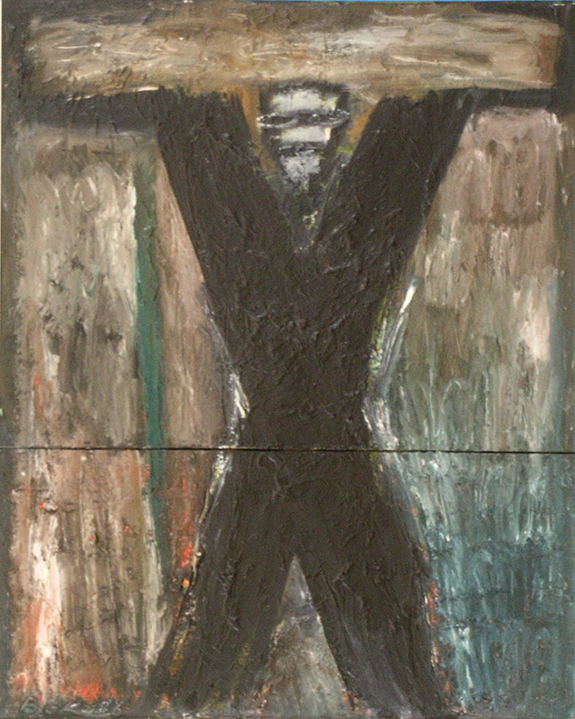 1986 Figure under a Cloud62 x 81 cm $4000