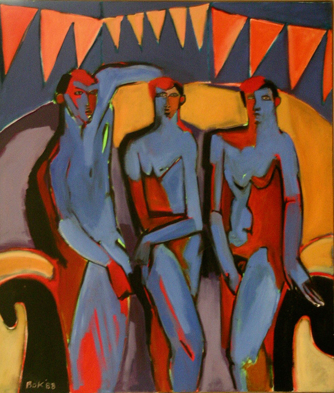 1989 House warming Party160 x 150cm$4600