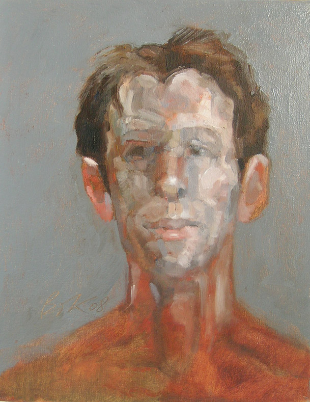 2008 Portrait study30x35cmSOLD