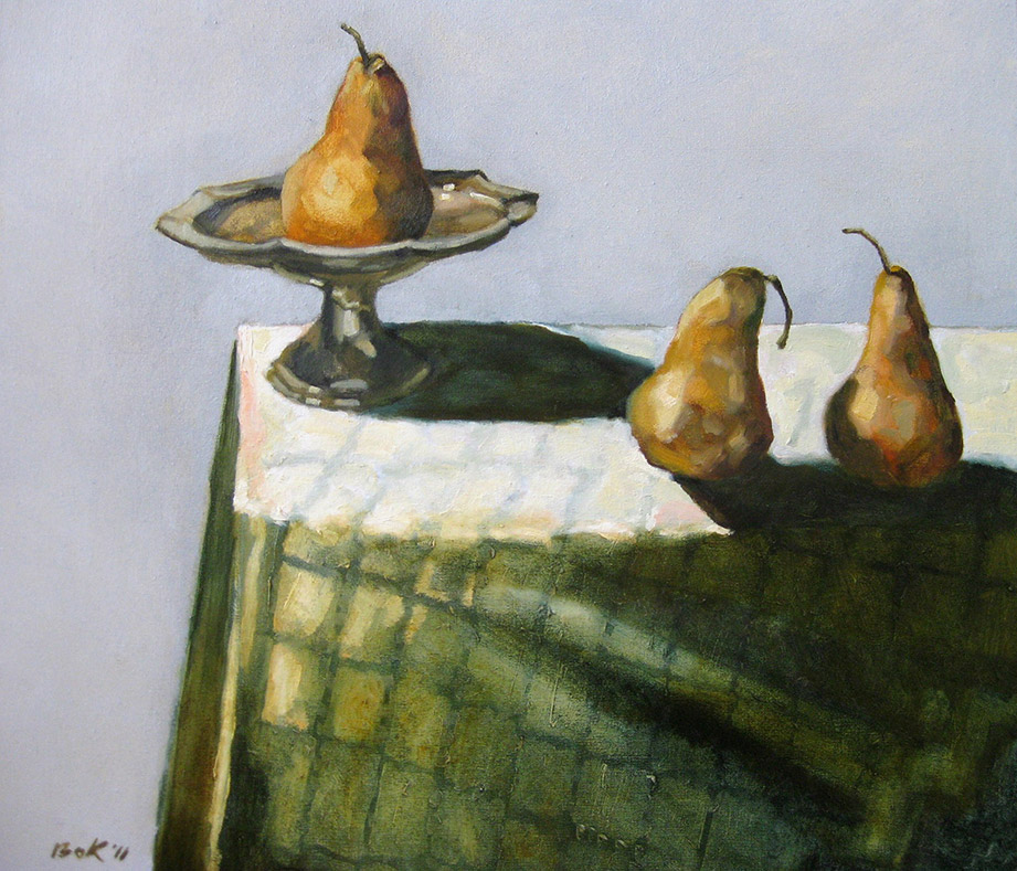 2011 Pears45 x 50 cm SOLD